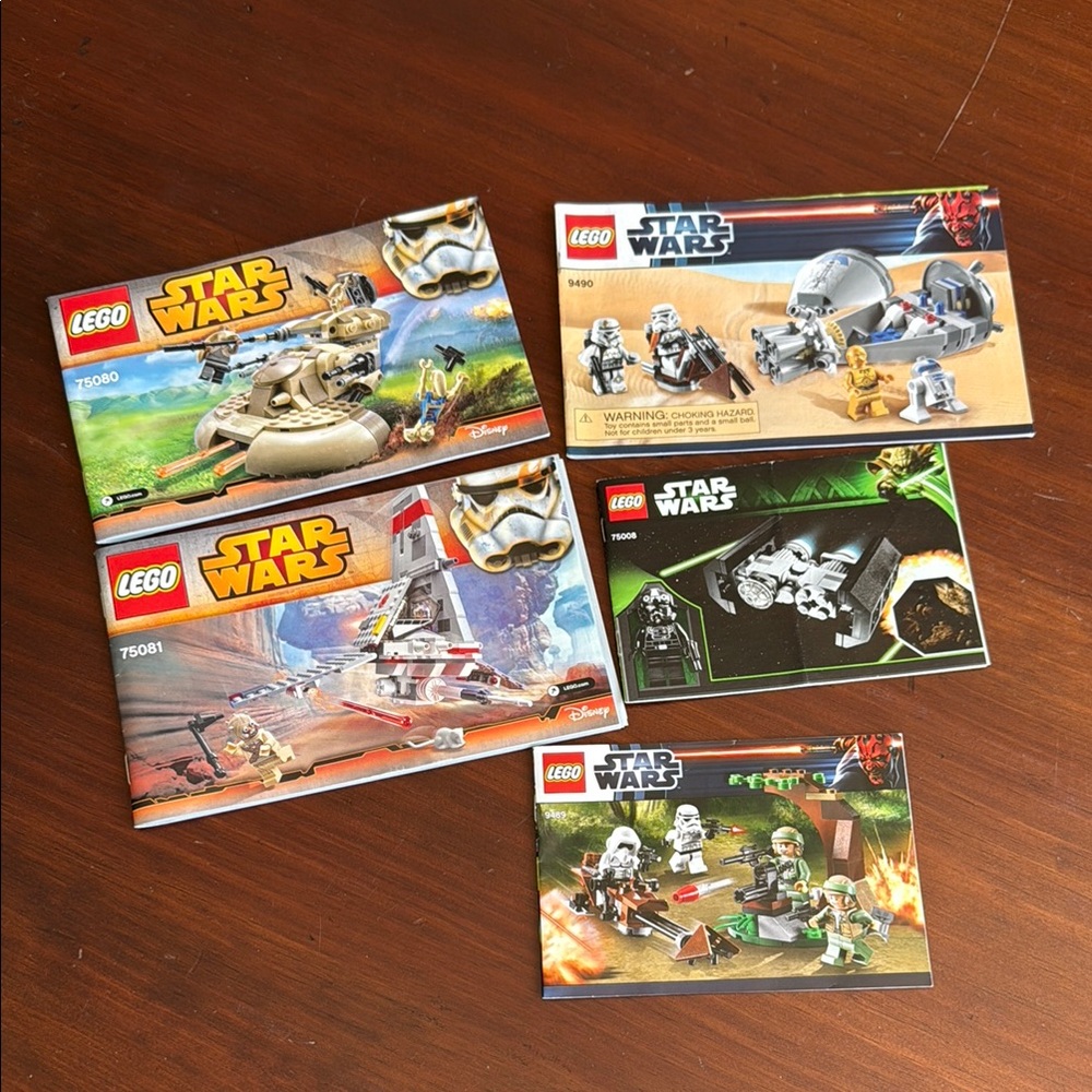 LEGO Star Wars Building MANUALS